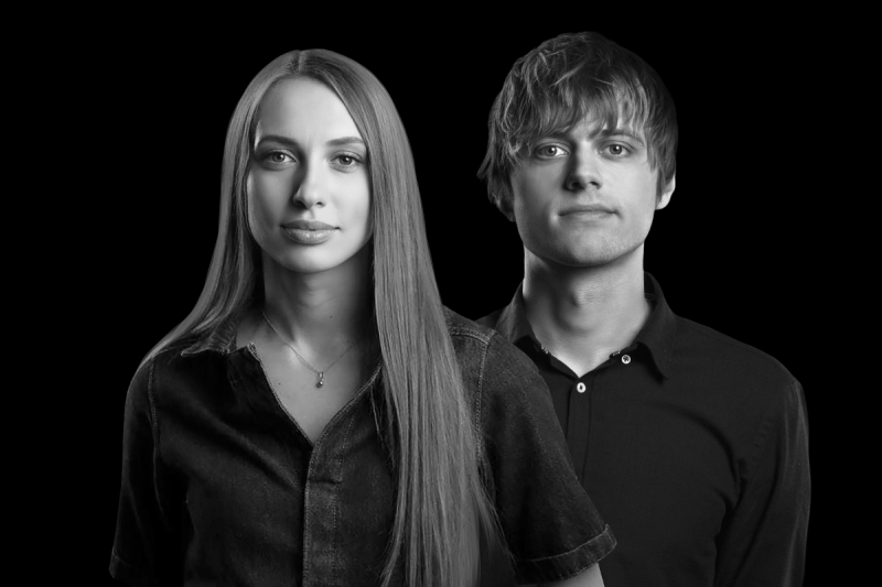 Вика Складчикова и Ваня Усович