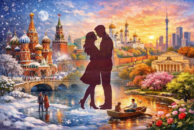 Москва. Город любви